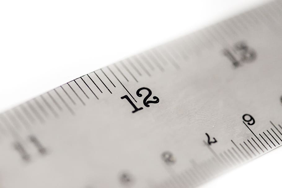 shallow, focus photography, gray, tape measure, inches, imperial, measure, inch, foot, measurement