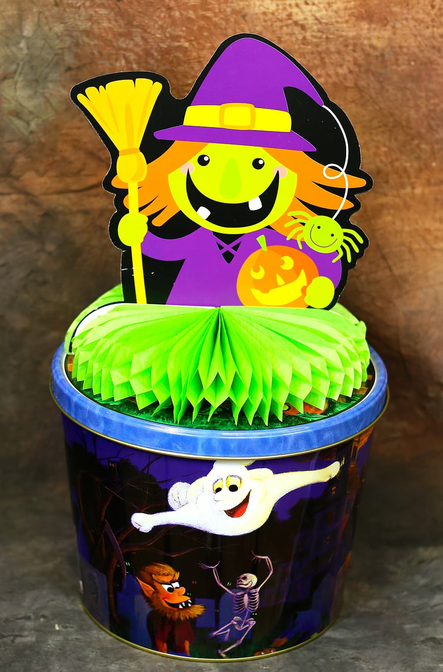 halloween, trick or treat, candy, sweet, dessert, sugar, tasty, delicious, multi colored, container