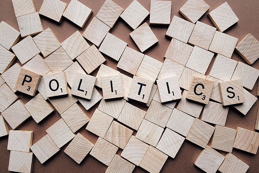 politics print cube, top, wooden, cubes, Politics, Political, Election, Letters, scrabble, large group of objects