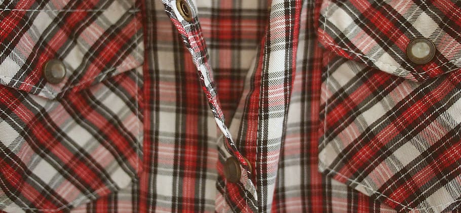 plaid, shirt, clothes, fashion, backgrounds, checked pattern, full frame, pattern, close-up, clothing