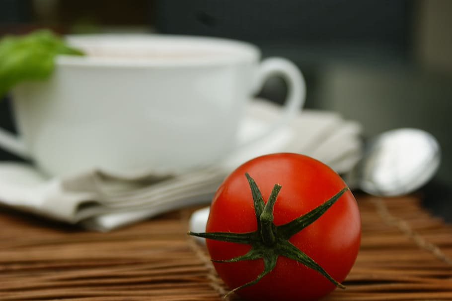 tomato, vegetables, red, food, eat, frisch, bush tomato, soup, bio, cook