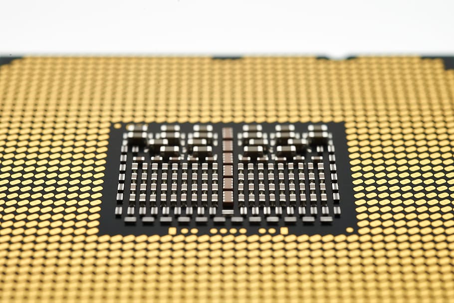 cpu, processor, chip, computer, macro, technology, background, circuit, component, focus