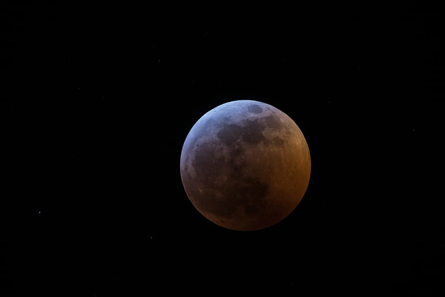 lunar, eclipse, moon, sky, night, nature, space, astronomy, science, beauty in nature