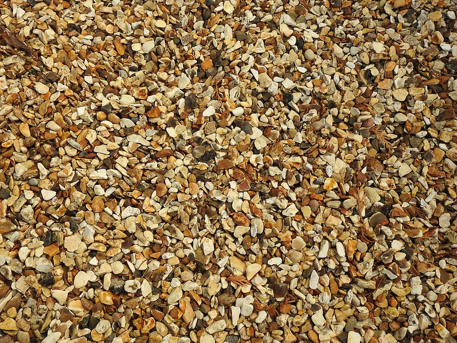 Gravel, Stones, Rock, Material, construction, texture, pattern, surface, natural, rough