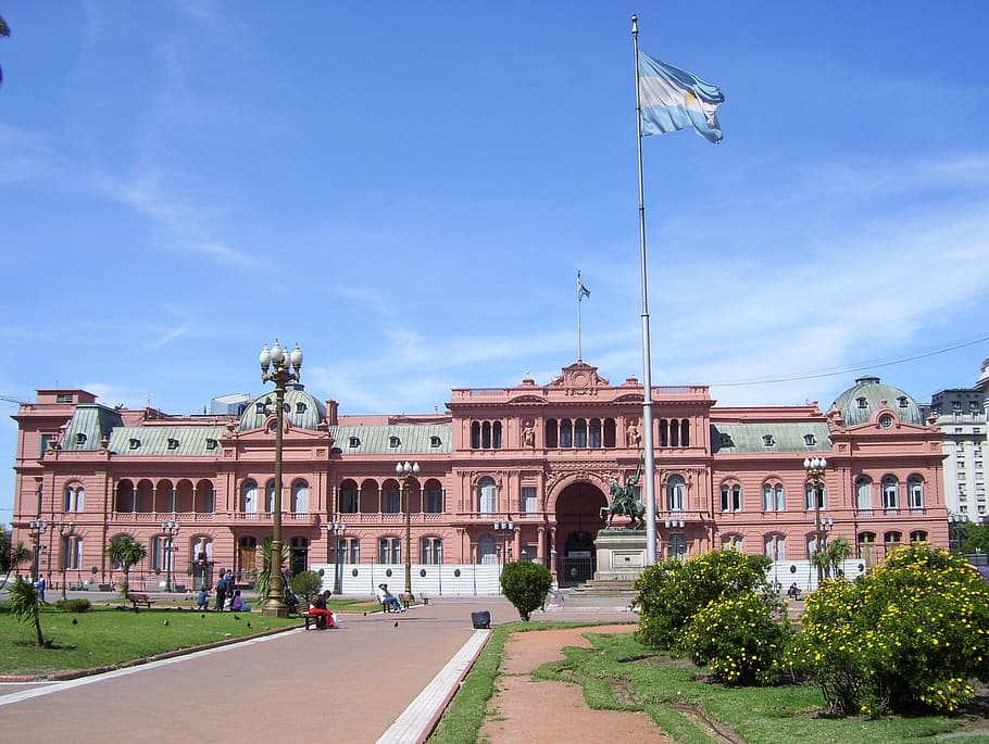gedung capitol, bendera argentina, buenos aires, argentina, kota, arsitektur, tengara, bangunan, desain arsitektur, struktur