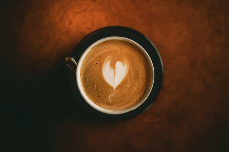 coffee, latte, art, froth, cappuccino, drink, espresso, milk, foam, mug