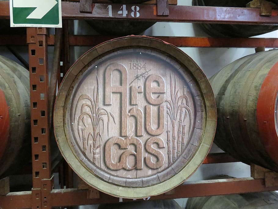 Barrel, Rum, Distillery, barrel of rum, arehucas, gran canaria, cellar, storage, indoors, day
