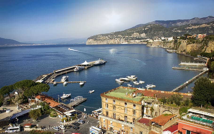 Italia, Sorrento, Amalfi, mar, Europa, costa, viajes, italiano, verano, vacaciones