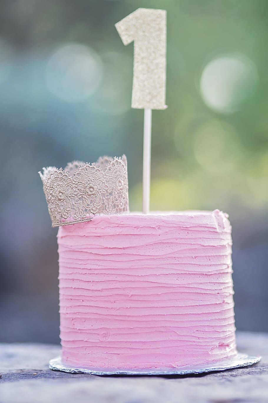 pink topping cake, Smash, Birthday, Cake, First, Party, cake smash, birthday, cake, first, party, child