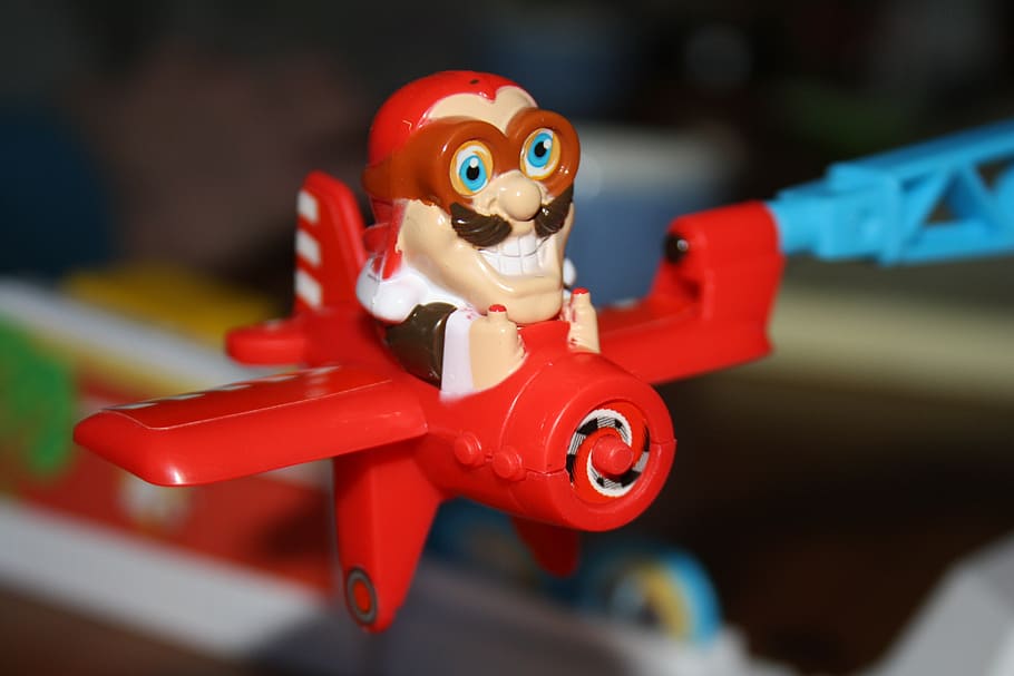 looping louie, aircraft, fly, cartoon, toys, board game, children, red, play, toy