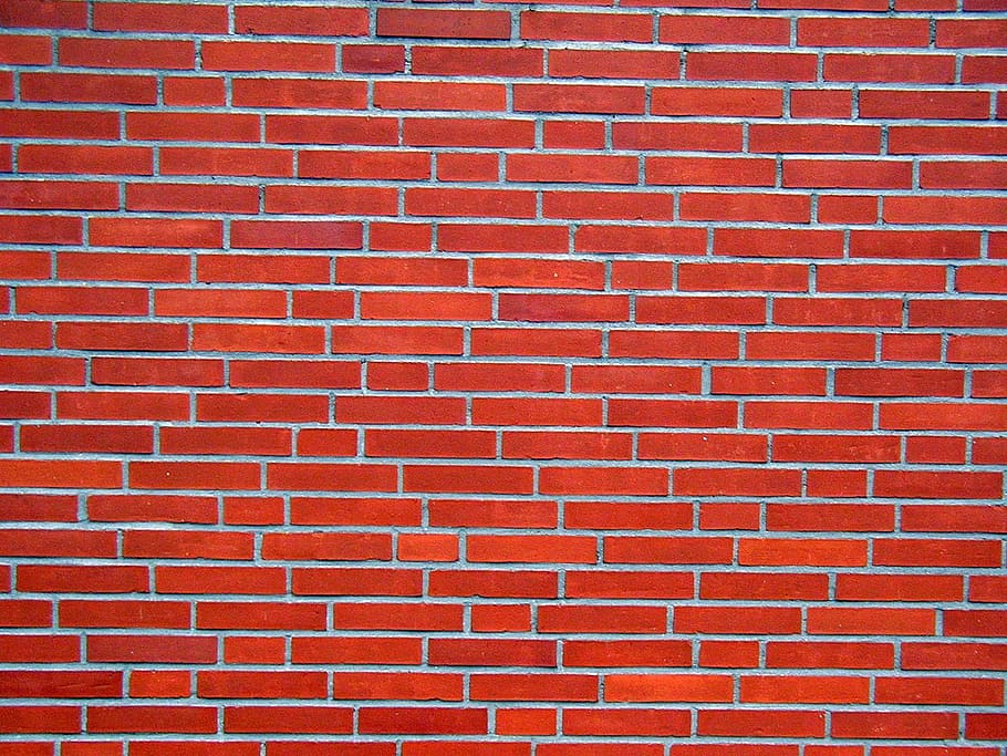 красный, кирпичный блок лой, красный кирпич, кирпичный блок, лой, стена, кирпич, камень, кирпичная стена, текстура