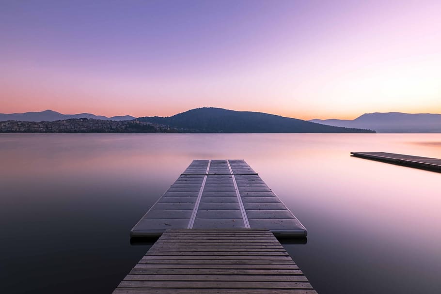 pier, mood, lake, jetty, water, atmosphere, sky, nature, landscape, tranquility