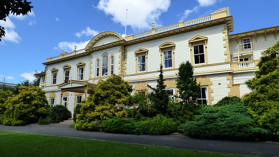 Auckland, University, auckland, university, old government house, architecture, historic, architecture And Buildings, outdoors, building Exterior, house