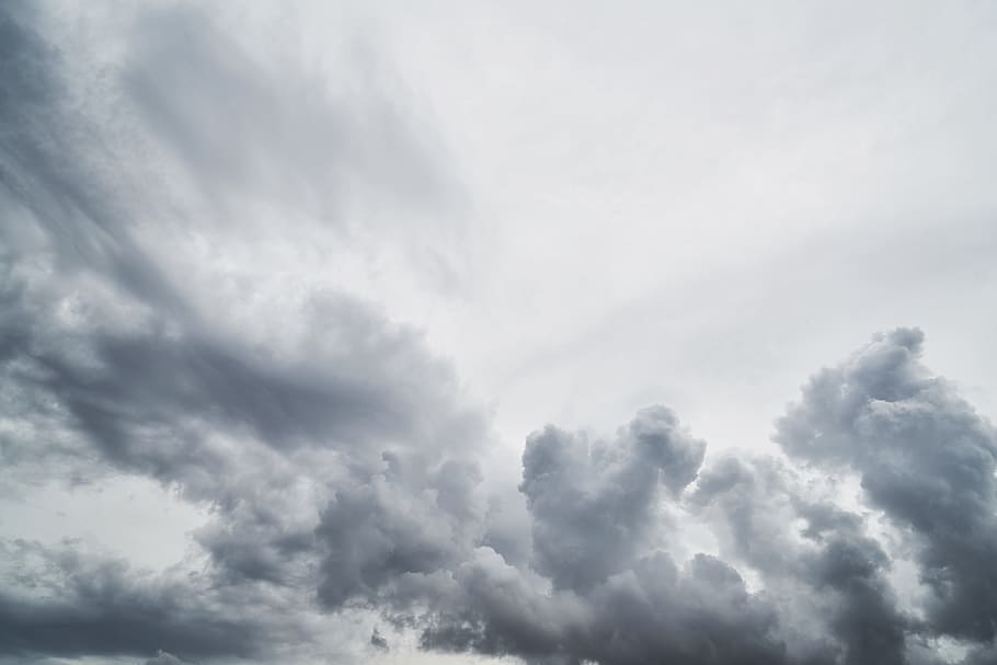 gray, white, clouds, cloud, storm, texture, nature, landscape, sky, background