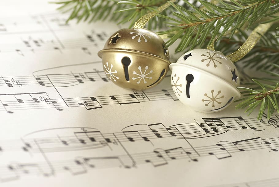christmas music, notes, 2020, christmas, music, design, happy, paper, holiday, indoors