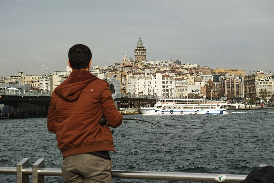 Estambul, arquitectura, Turquía, Anatolia, garganta, marina, paz, centro de la ciudad, viajes, estética