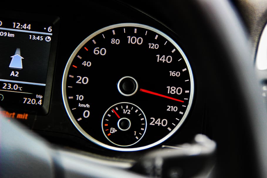 kecepatan, cepat, meter, ngebut, jalan raya, autobahn, mobil, Jerman, kecepatan tinggi, Volkswagen