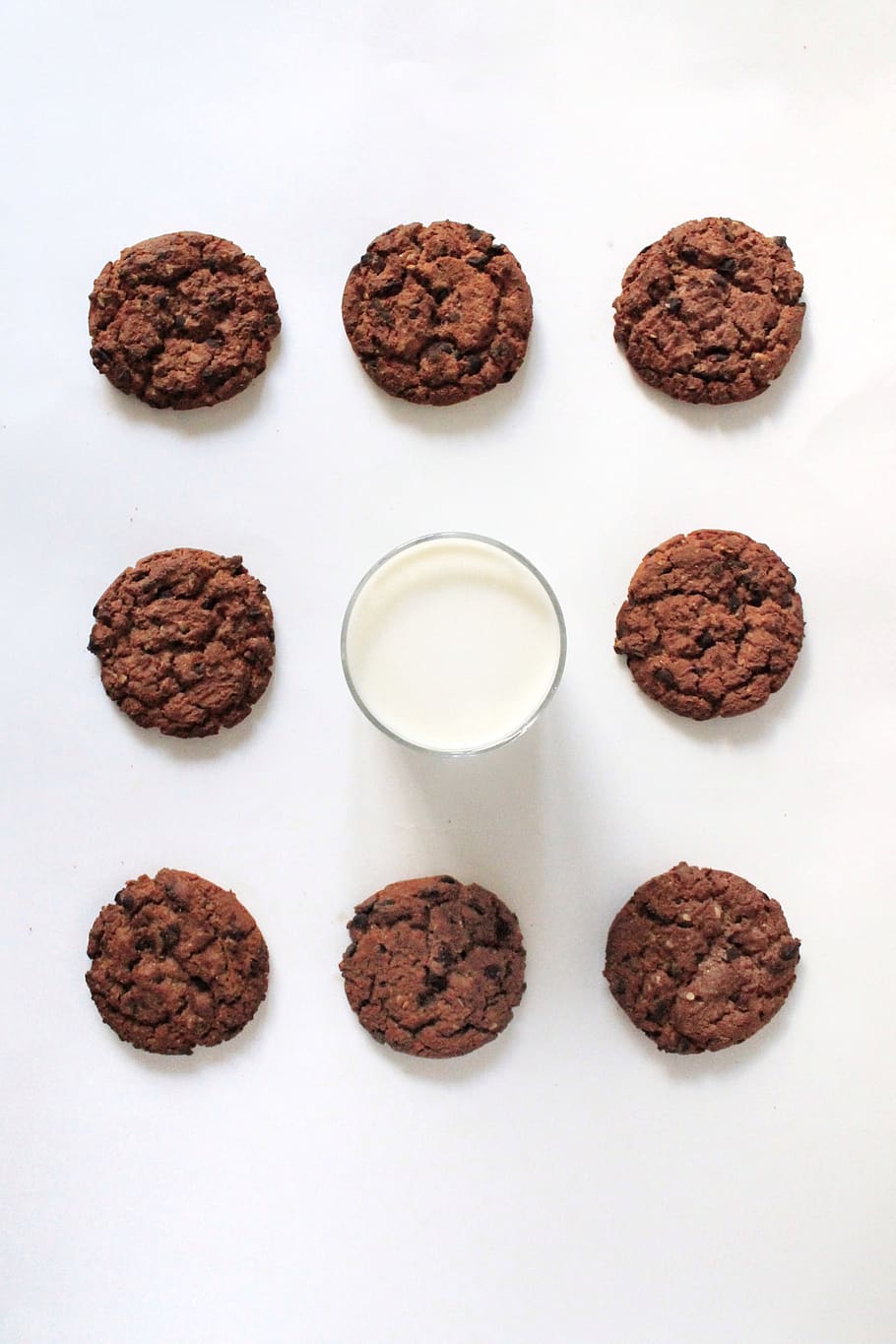 cookies, milk, pattern, minimalism, minimum, minimalistic, food, taste, tasty, sweet