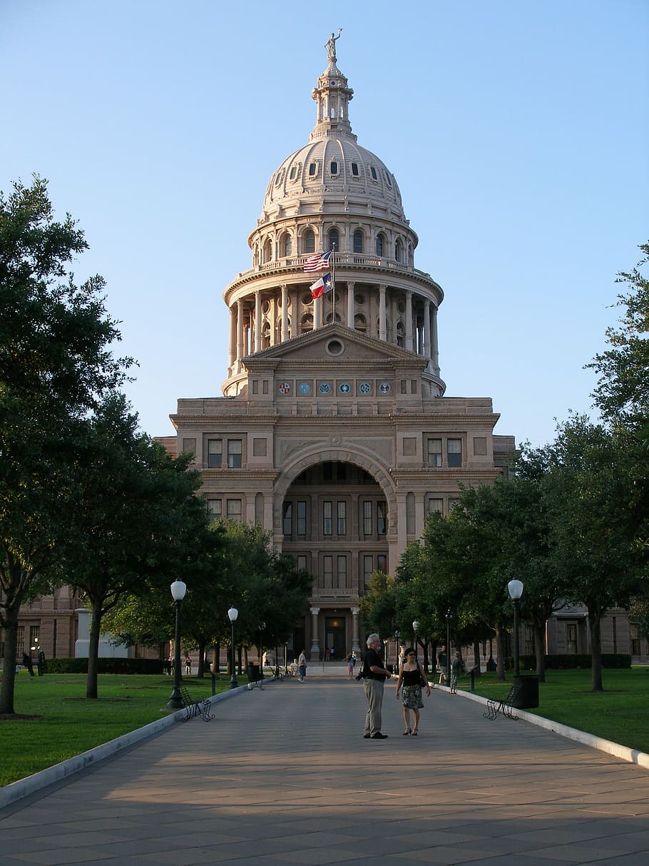 Texas State Capital, Austin, bangunan, modal, foto, domain publik, texas, Amerika Serikat, uSA, State Capitol Building