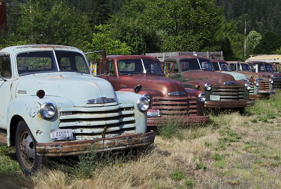 camiones viejos, estados unidos, chevrolet, oldtimer, camión de trabajo, américa, transporte, corbatín, vintage, nostalgia