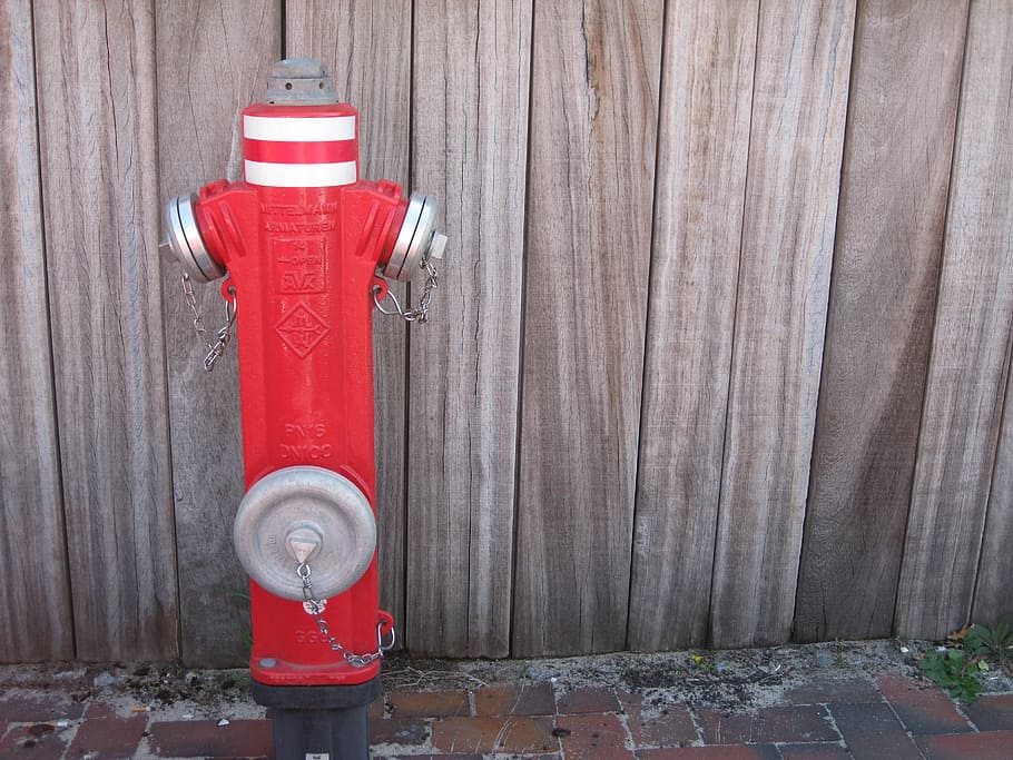 hidrante, agua, fuego, metal, rojo, seguridad, protección, boca de incendios, accidentes y desastres, día