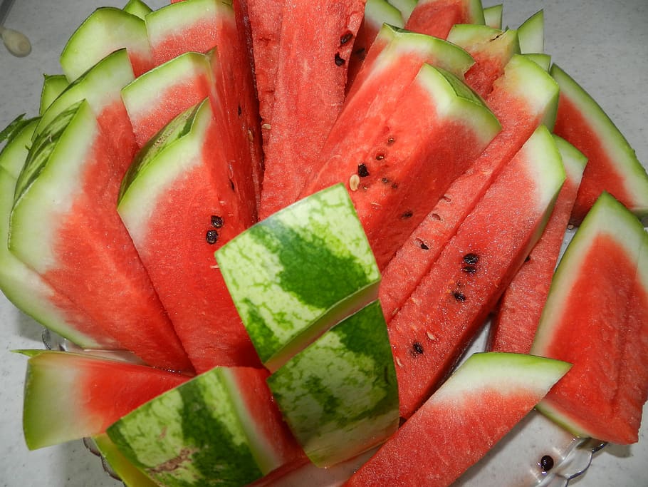 semangka, kesehatan, panas, vitamin, buah segar, makan sehat, kekayaan alam, nutrisi, makanan, kesejahteraan