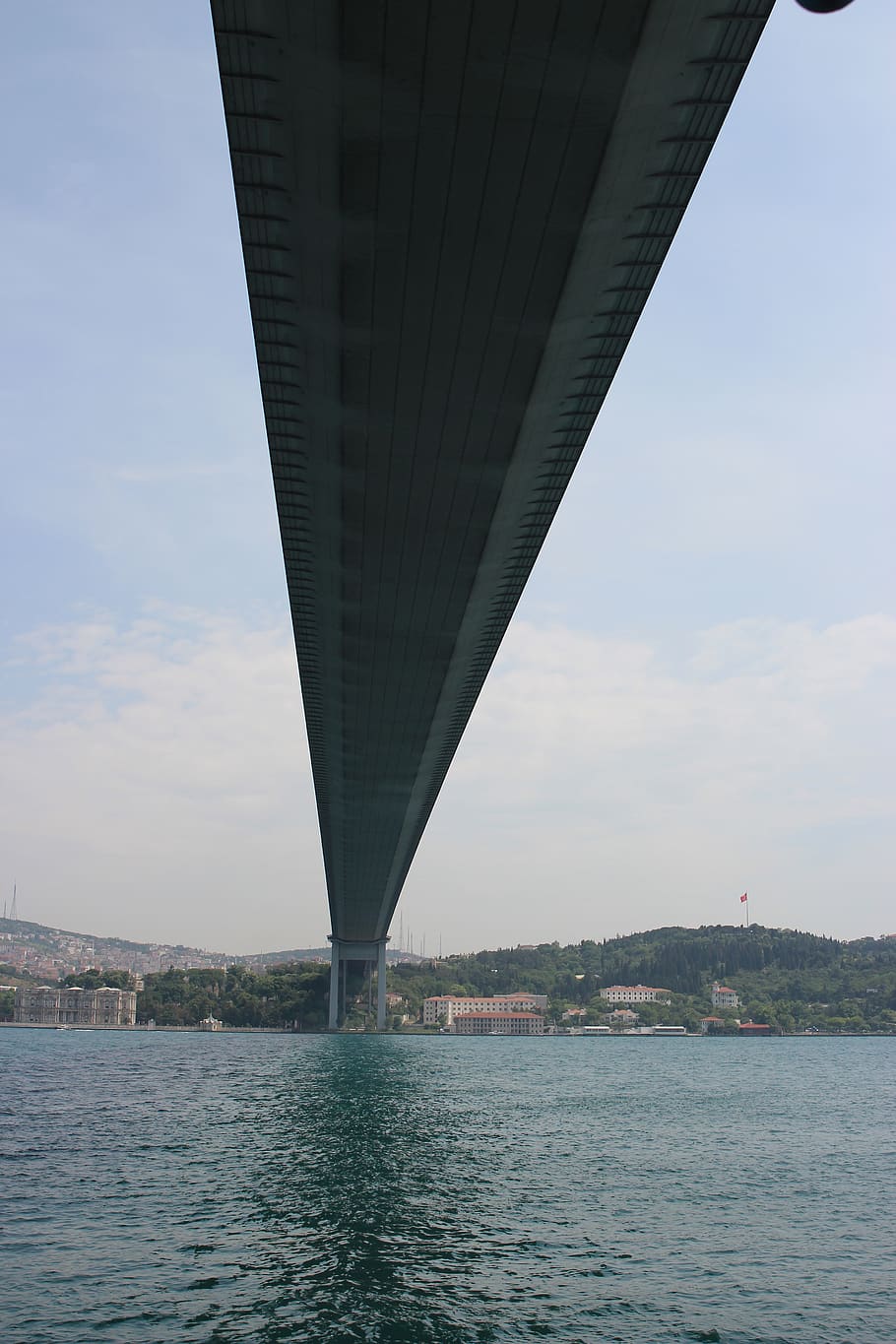 bridge, istanbul, turkey, bosphorus, asia, europe, connection, sky, road, sea