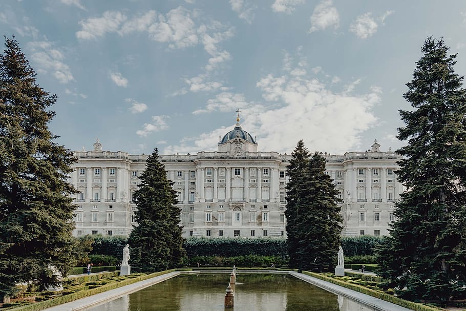 Palácio Real Madrid, Europa, arquitetura, histórico, viagem, madryd, hiszpania, palacio, Royal, Palace