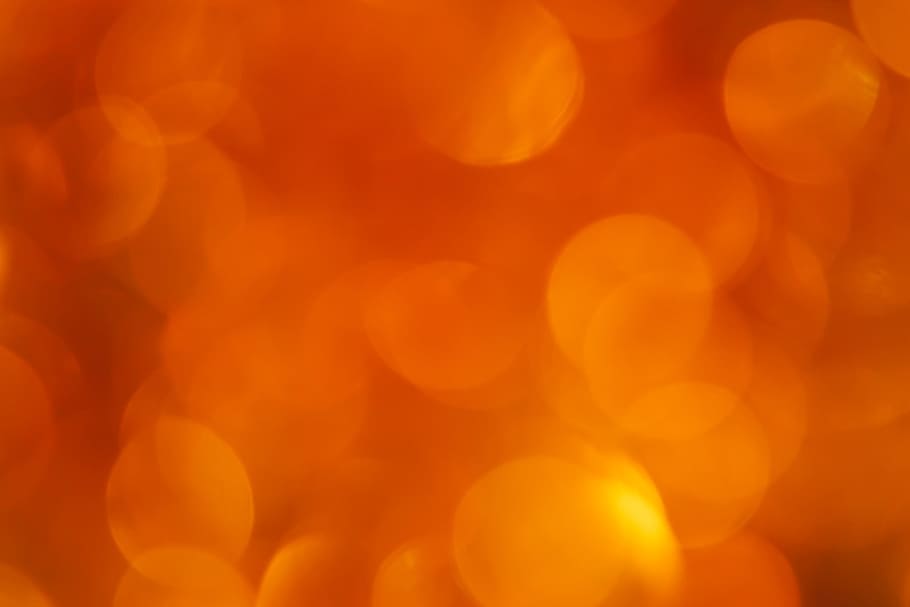 abstract, backdrop, background, blur, blurred, bright, orange, pattern, round, texture