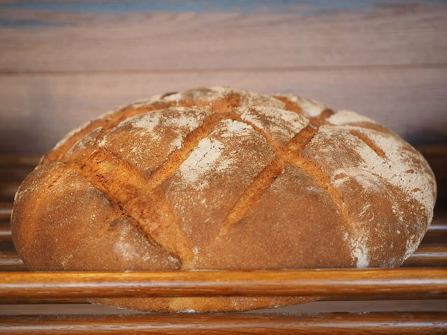 baked bread, bread, food, baked goods, baked, crispy, crusty, food and drink, freshness, brown
