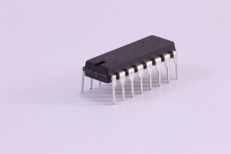 integrated circuit, electronics, Integrated Circuit, Electronics, expander, pcb, miniaturization, diy, single object, pink color, studio shot