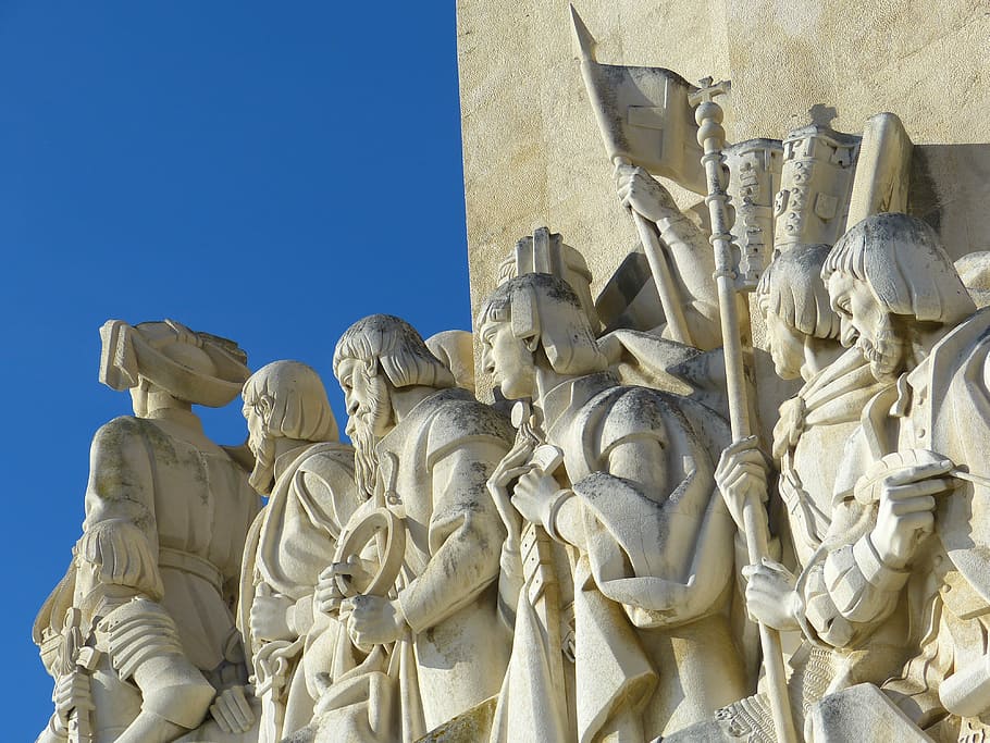 PadrãoDos Descobrimentos, 発見の記念碑, ベレン, テージョ, ナビゲーターのヘンリー, 記念碑, リスボン, ポルトガル, 像, 男性の肖像