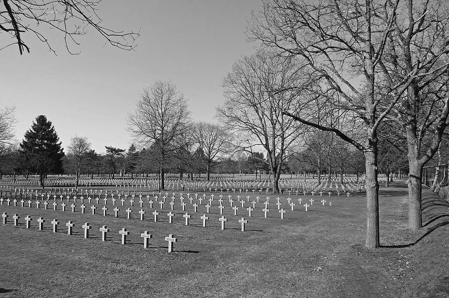 kuburan perang, pemakaman militer, perang dunia, salib, kuburan, ketenangan terakhir, Belgium, memperingati, duka, ingatan
