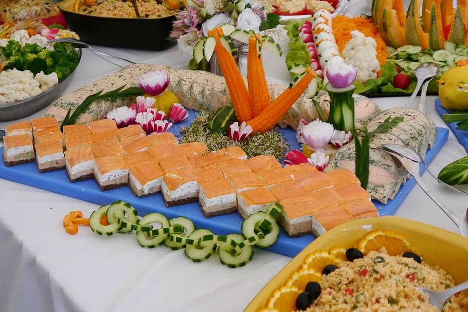 Buffet, Frescura, Decoración, Comidas, flor, comida y bebida, nadie,  pastel, celebración, plato | Pxfuel