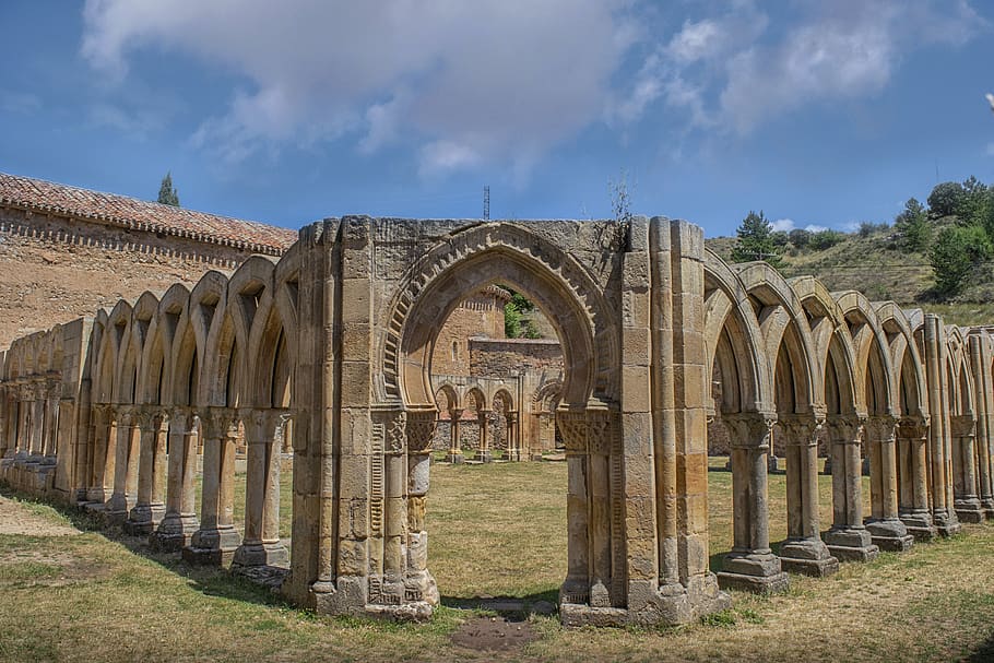 architecture, stone, structure, historical, old, abbey, arches, history, the past, built structure