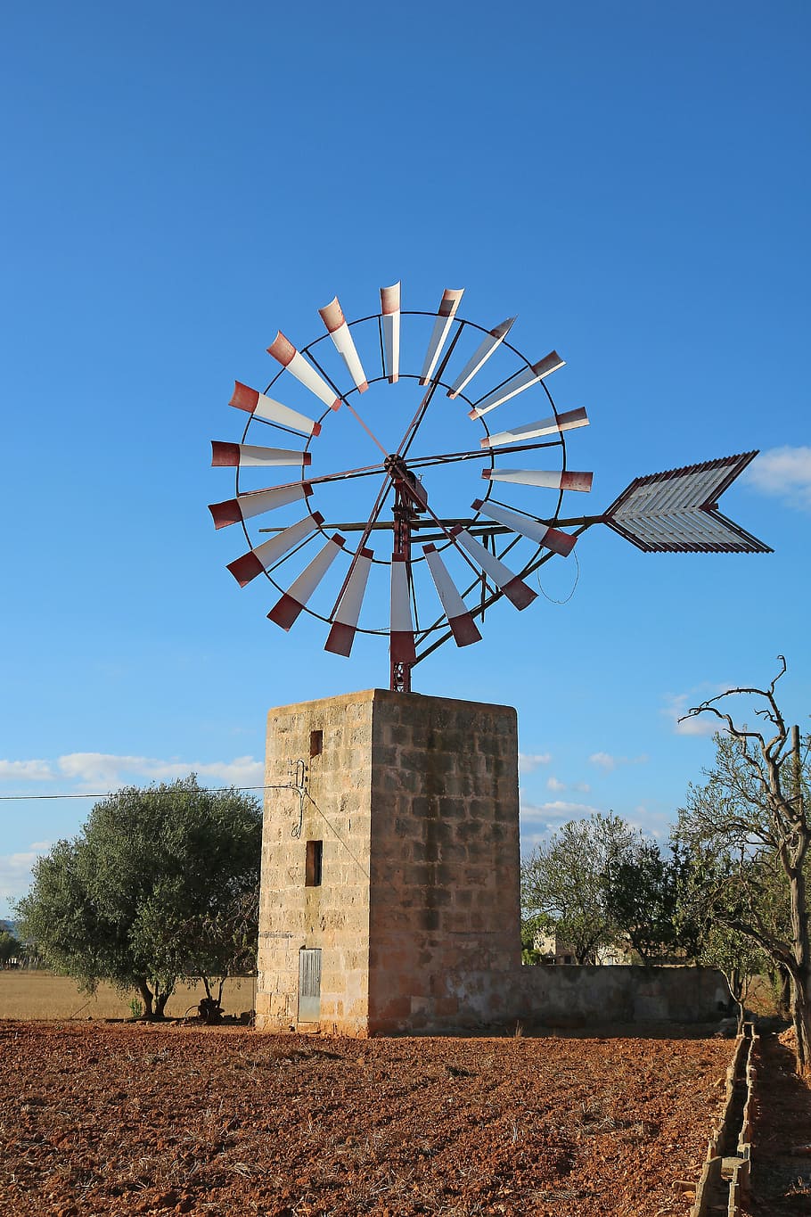 mallorca, windmill, old mill, windräder, traditionally, agriculture, old, nostalgia, sky, renewable energy