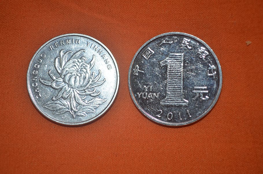 Coin, Yuan, Front, Back, Denomination, front, back, value, worth, coins, chinese