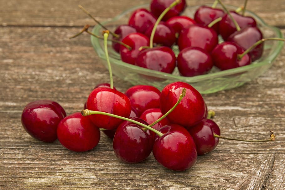 cherry, sweet cherry, red, fruit, healthy, summer, delicious, fruity, bird cherry, bing