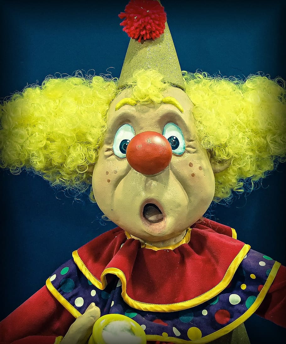 Clown, Circus, Character, Nose, Colorful, carnival, performance, performer, costume, funny