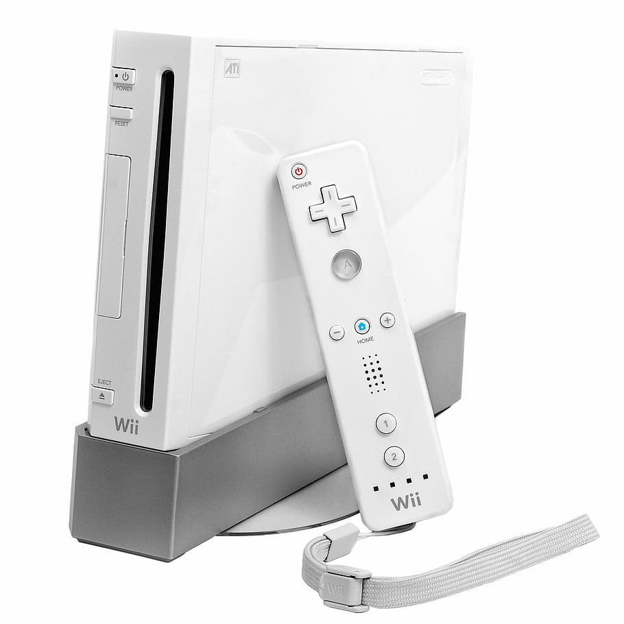 white, nintendo wii, controller, video game console, video game, play, toy, computer game, device, entertainment