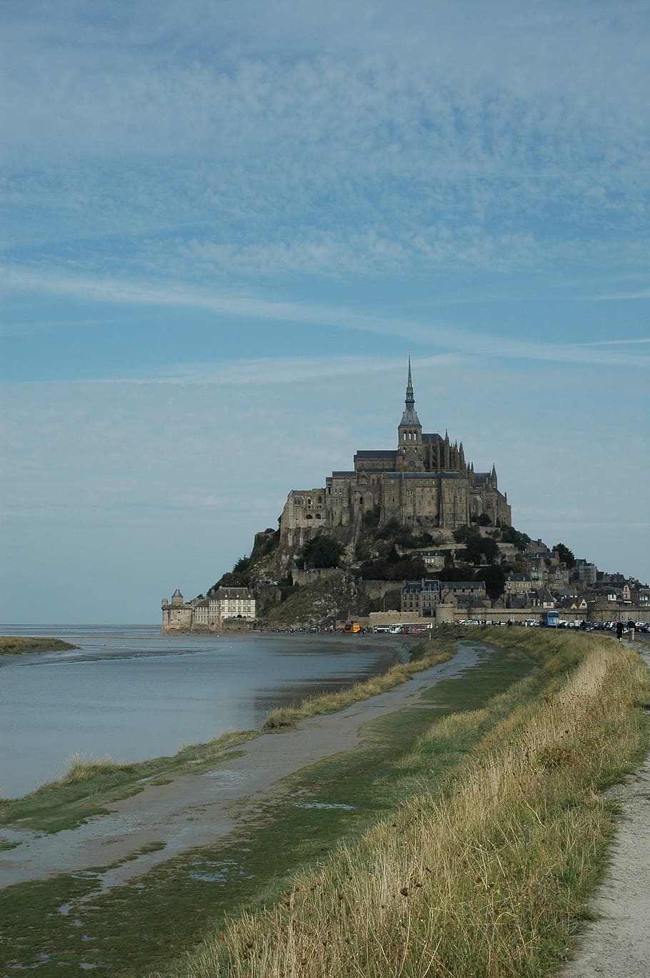 Mont St Michel, Island, Church, Normandy, france, cathedral, tourism, travel, castle, monastery