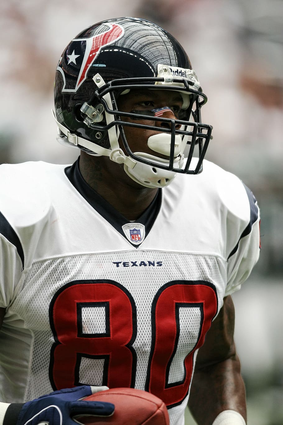 selective, focus photography, houston texans nfl player, football, professional, receiver, player, ball, sport, competition