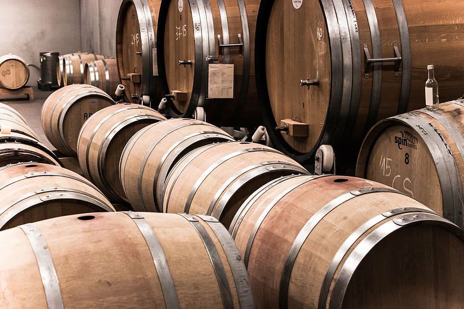 wooden, barells, wine, barrel, wine barrel, barrels, wooden barrels, wine barrels, keller, red wine