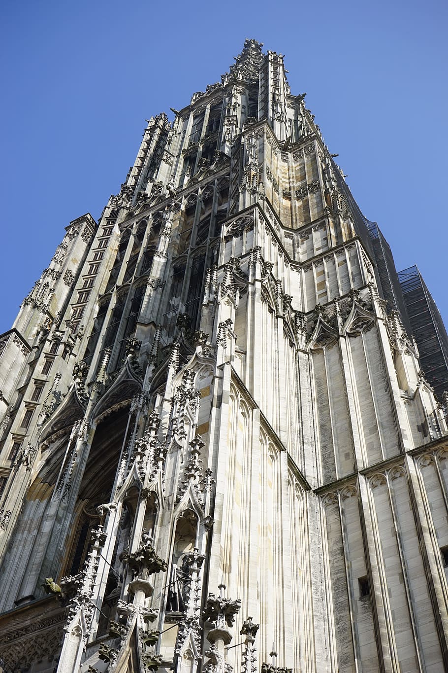 Catedral de Ulm, Torre, Supervisión, Alta, arquitectura, edificio, ulm, iglesia, catedral, estilo gótico