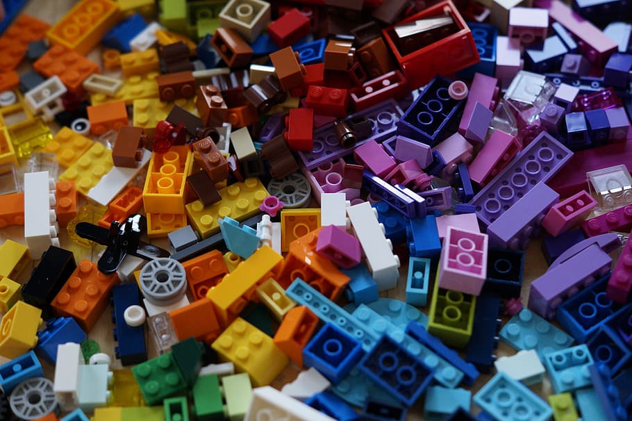 말뚝, 인터록 블록 장난감, 레고, 장난감, 짓다, 빌딩 블록, 놀이, 어린이, 화려한, 레고 블록