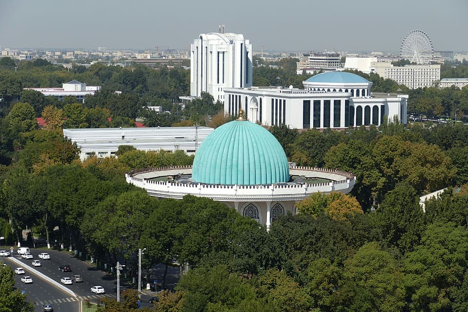 uzbekistan, tashkent, capital, central asia, historically, silk road, architecture, outlook, view, space