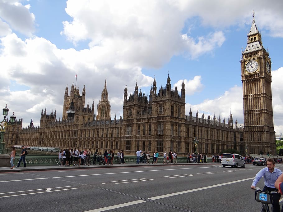 westminster palace, Westminster, Big Ben, London, Landmark, england, parliament, uk, clock, united kingdom