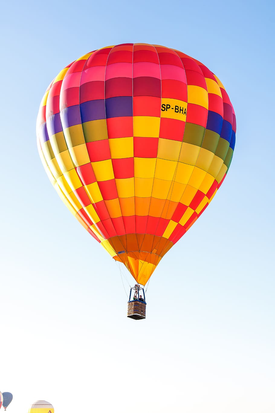 Balões, Voando, Colorido, Ar, Céu, levantamento, flutuar, viagem de balão de ar quente, balão de ar quente, multi colorido