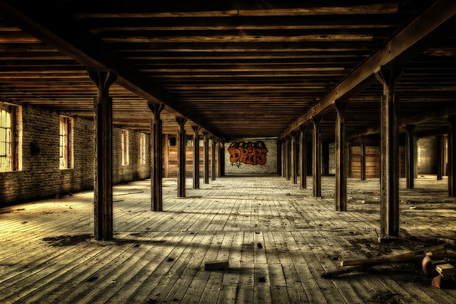 brown, metal hallway, daytime, keller, catacombs, lost places, pforphoto, atmosphere, factory, underground