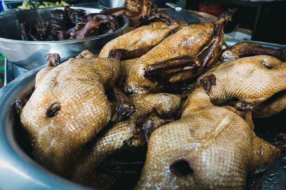 peking ducks, Peking, ducks, duck, meat, street food, seafood, food, fish, freshness